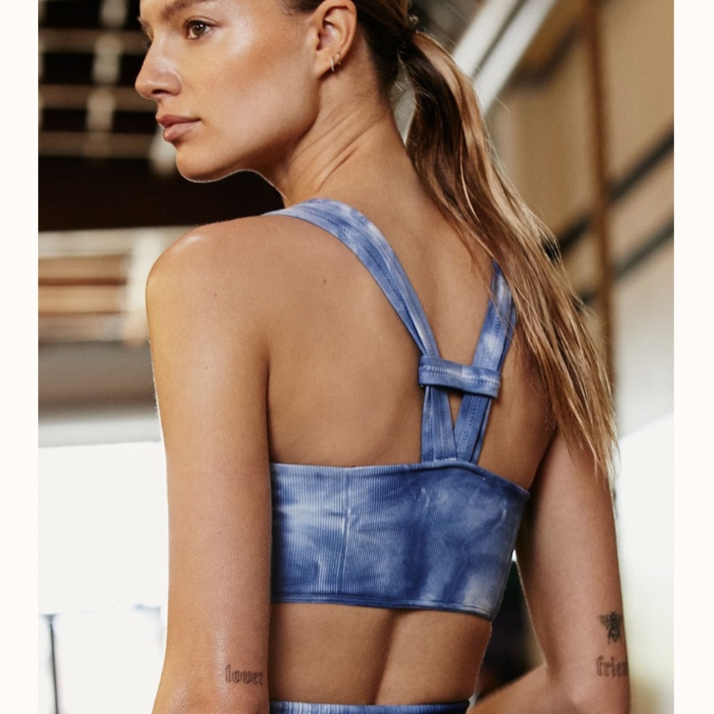 Free People On the Radar Tie Dye Sports Bra M/L - Picture 3 of 5